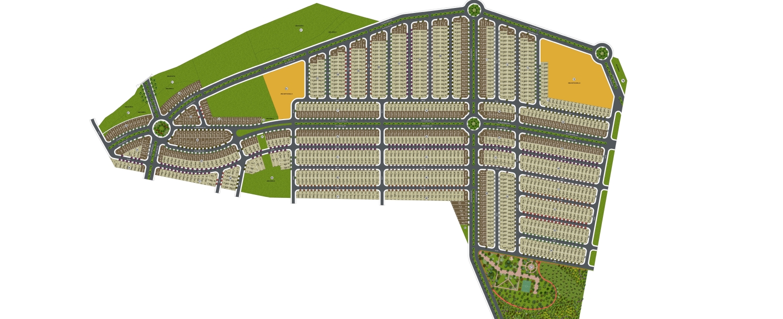 Mapa de Implantação - Maisparque Barretos