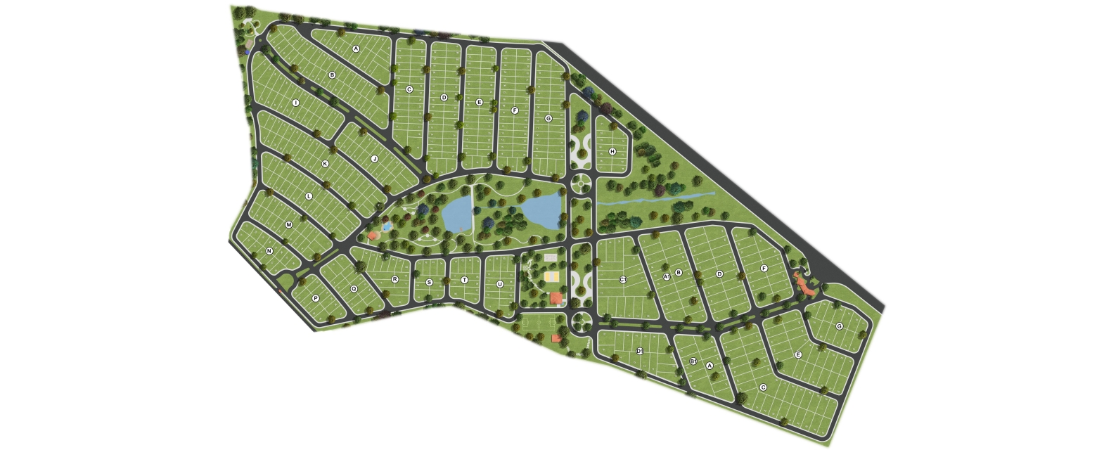 Mapa de Implantação - Golden Park - Ecolazer Residence