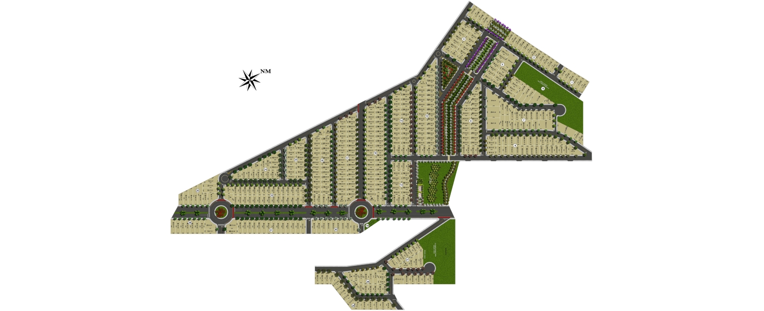 Mapa de Implantação - Parque Olímpico 2