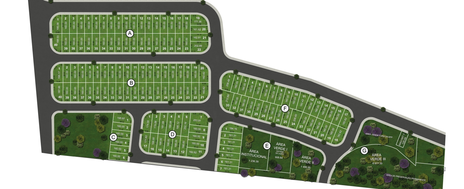 Mapa de Implantação - Jardim Morumbi