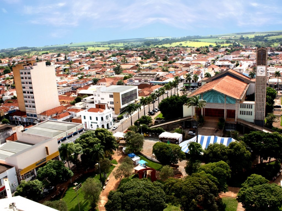 Foto do Centro de Olímpia-SP