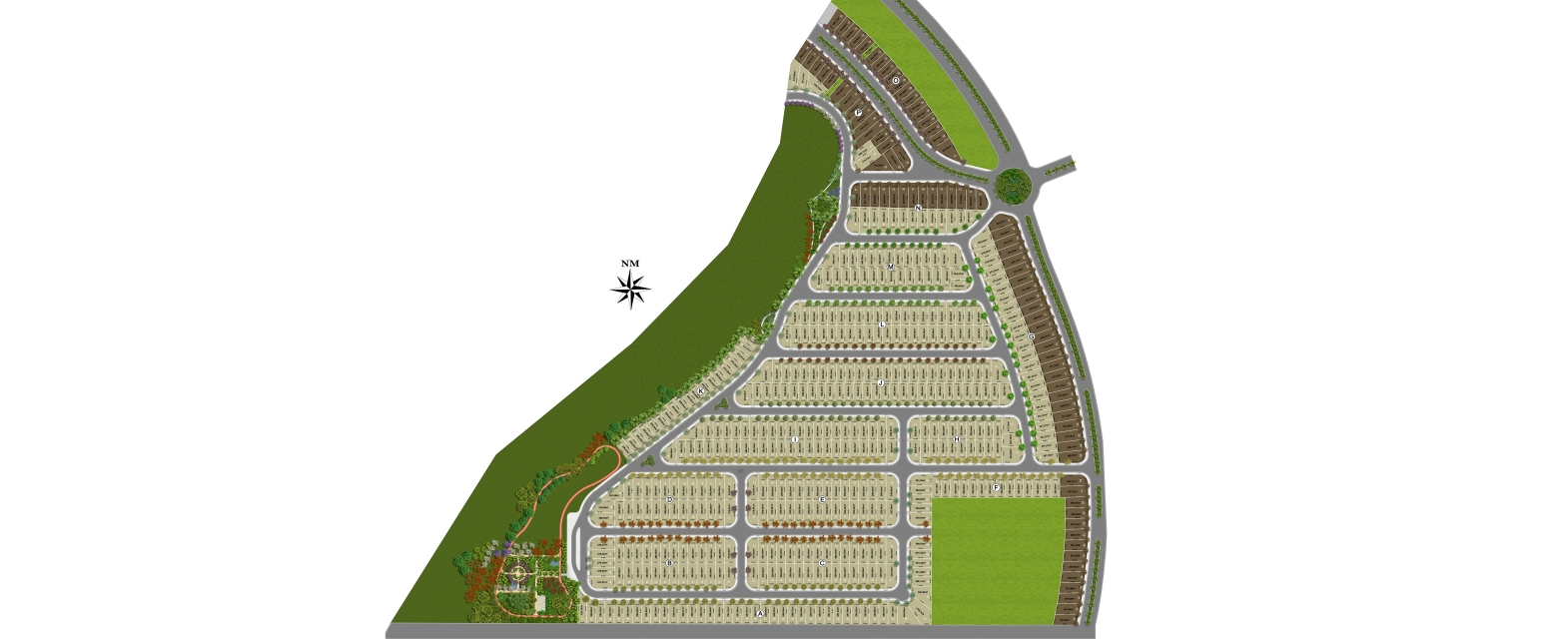 Mapa de Implantação - Maisparque Fernandópolis